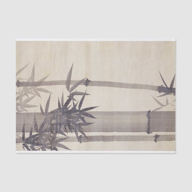 Papel De Seda 竹, 其一 Bamboo, Kiitsu, Japanese Art (Frente )