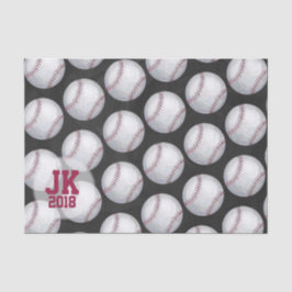 Papel De Seda 03de12 Papel-Padrão de Baseball