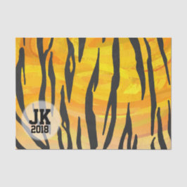 Papel De Seda 03of12 Tiger Pattern Tissue Paper