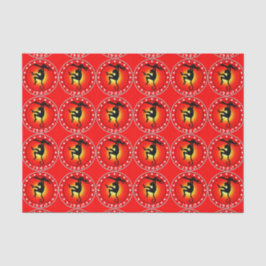 Papel De Seda 1980 Ano do Macaco