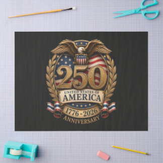 Papel De Seda 250º Aniversário dos Estados Unidos da América