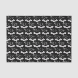 Papel De Seda 25o Aniversário de casamento de prata