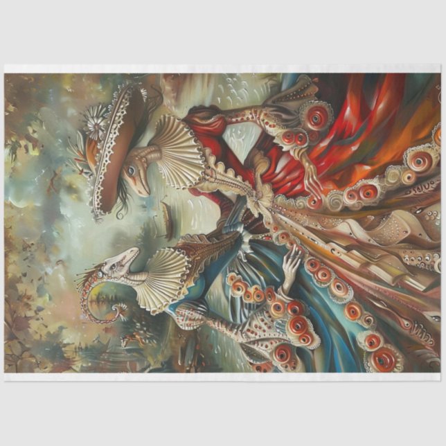 Papel De Seda 2 Desligadores - Desligamento da Era do Renascimen (Frente )