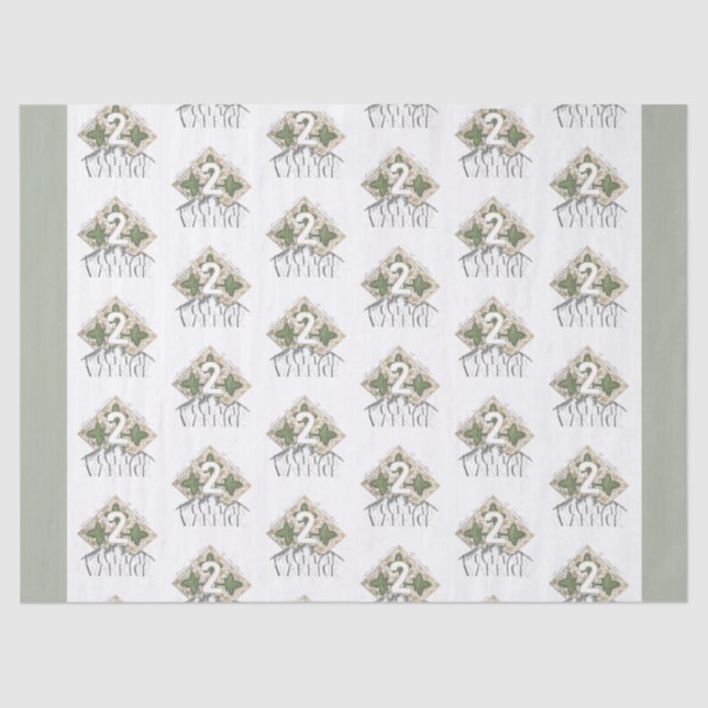 Papel De Seda 2 Mountain Warrior Post-Its (Frente )