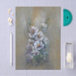 Papel De Seda 318 Roxo branco