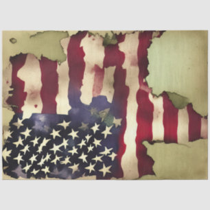 Papel De Seda 4 De Julho De Independência Americana