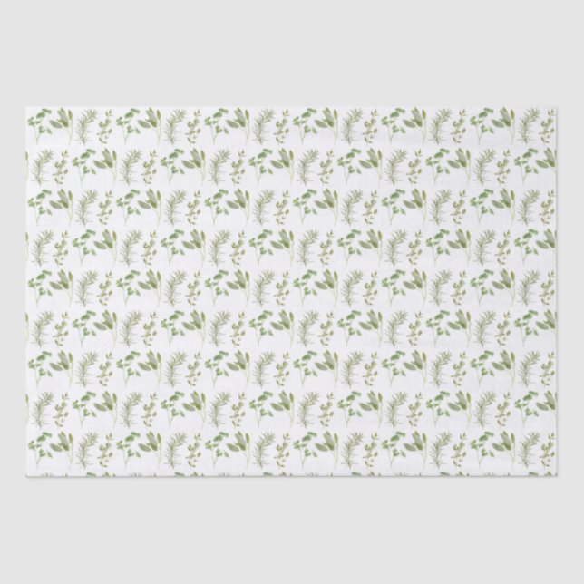 Papel De Seda 4 Tecido FRESCO HERBS (Frente )