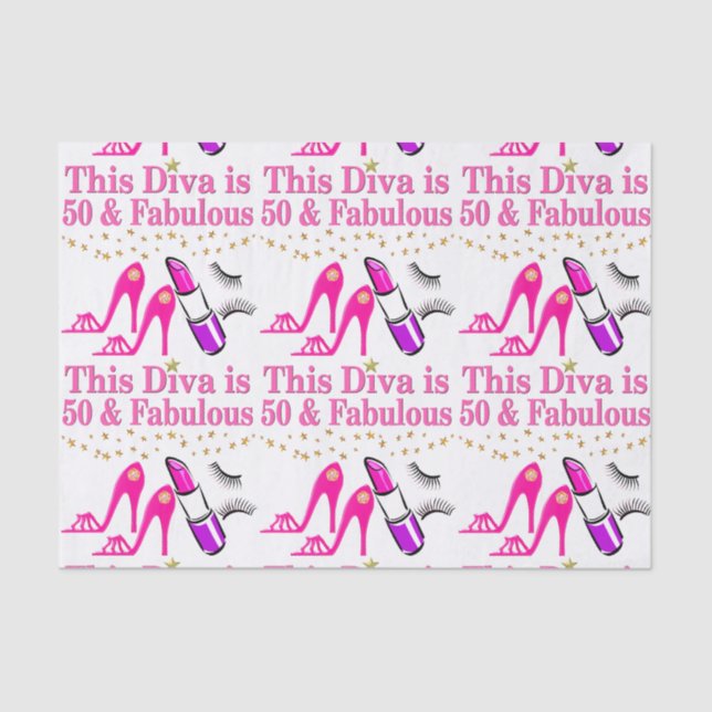 PAPEL DE SEDA 50 E DIVA FABULOSA (Frente )