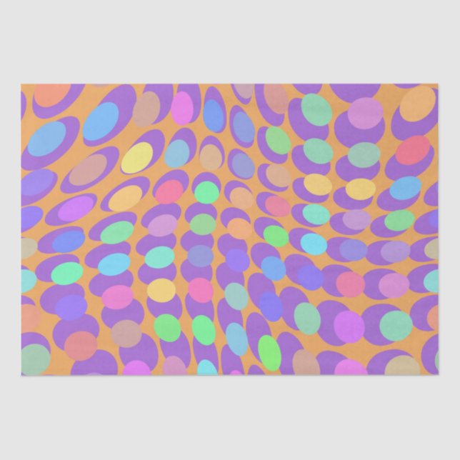 Papel De Seda 60s Retro Pop Art   (Frente )