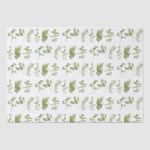 Papel De Seda 6 Tecidos HERBS FRESCOS I