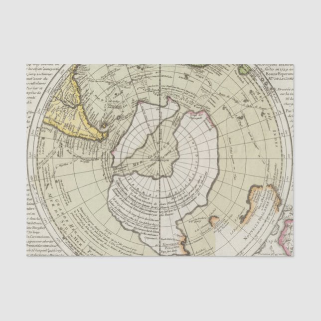 Papel De Seda A Antártica 4 (Frente )