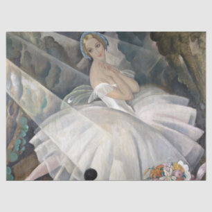 Papel De Seda A Bailarina Ulla Poulsen por Gerda Wegener