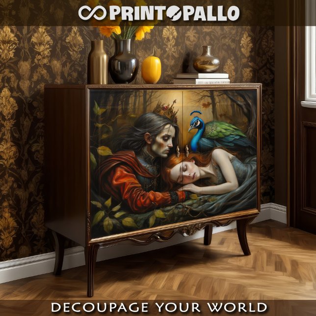 Papel De Seda A beleza adormecida e o príncipe (Criador carregado)