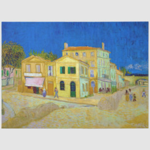 Papel De Seda A Casa Amarela, Van Gogh