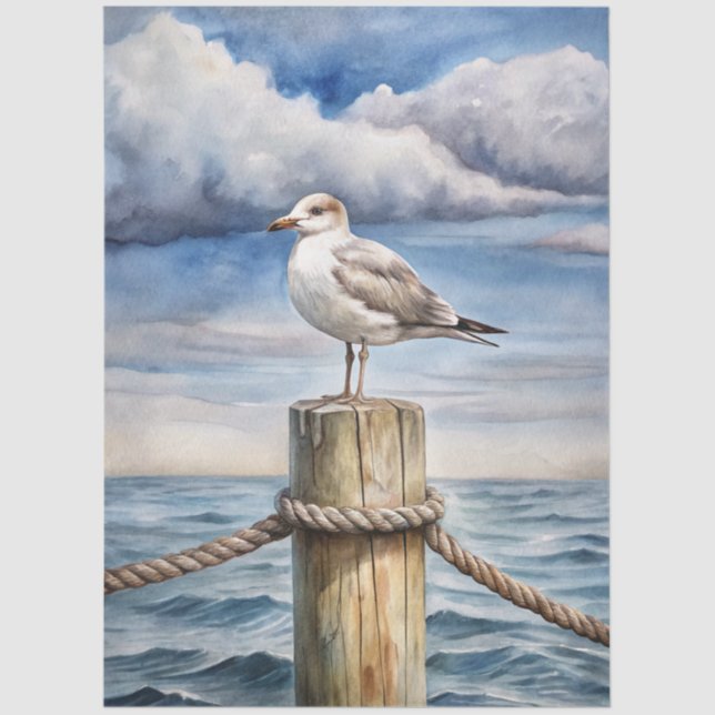 Papel De Seda A Coastal Series Design 38 (Frente )