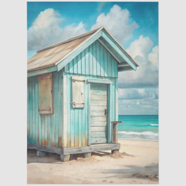 Papel De Seda A Coastal Series Design 42 (Frente )