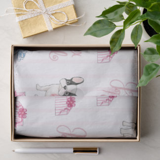 Papel De Seda A Coleção Noël Frenchie