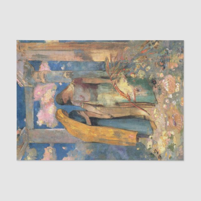 Papel De Seda A Conversa Mística de Odilon Redon (Frente )