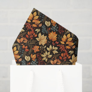 Papel De Seda A Cor Do Outono