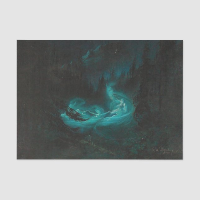 Papel De Seda A dança da fada (Frente )