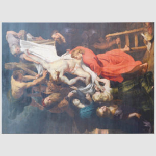 Papel De Seda A descida da cruz, Rubens