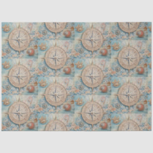 Papel De Seda A Design 21 da Série Compass Náutica