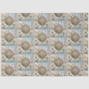 Papel De Seda A Design 23 da Série de Compassos Náuticos