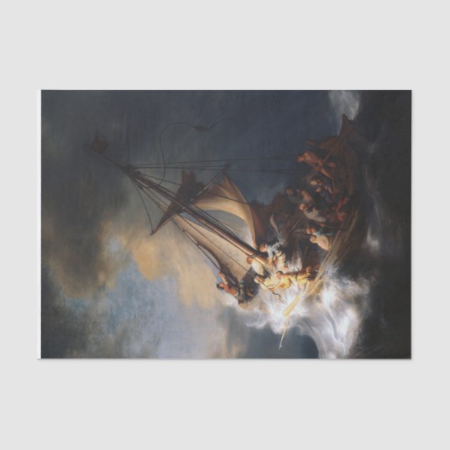 Papel De Seda A desvinculação da tempestade (Frente )