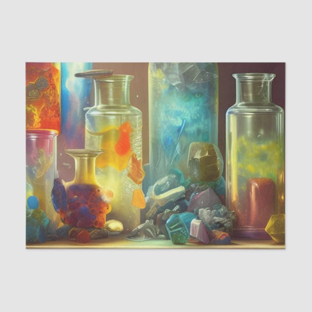 Papel De Seda A fantasia trabalhável do alquimista (Frente )