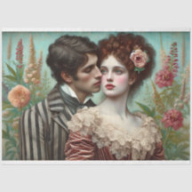 A Femme Victorian Love Beauty Fleur Decoupage