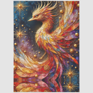 Papel De Seda A Fênix nas Estrelas