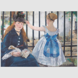 Papel De Seda A ferrovia, Edouard Manet