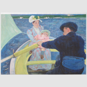 Papel De Seda A Festa Barco, Mary Cassatt