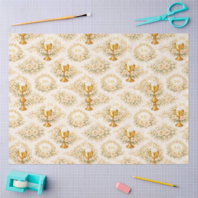 Papel De Seda A First Holy Communion Design #14 (Arte )
