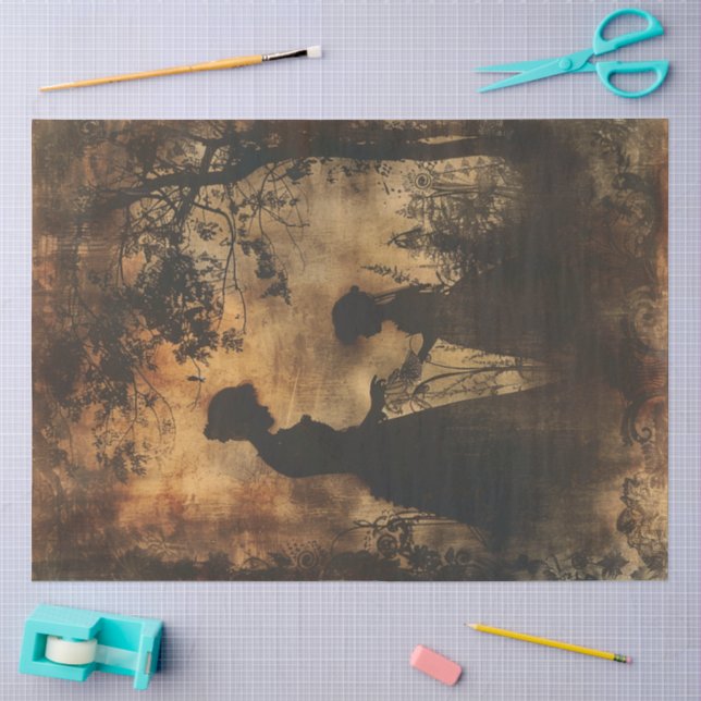Papel De Seda A Gothic Mother Series Design #2 (Arte )