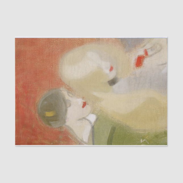 Papel De Seda A Herança Familiar, Helene Schjerfbeck (Frente )