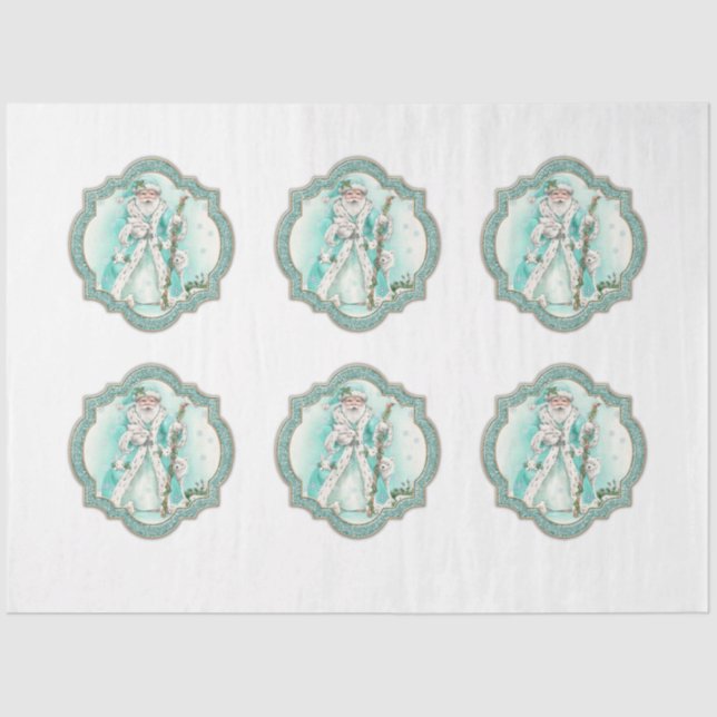 Papel De Seda A Let it Snow Series Design 1 (Frente )