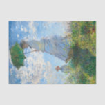Papel De Seda A Madame Monet e o Filho de Claude Monet<br><div class="desc">A Madame Monet e o Filho de Claude Monet</div>