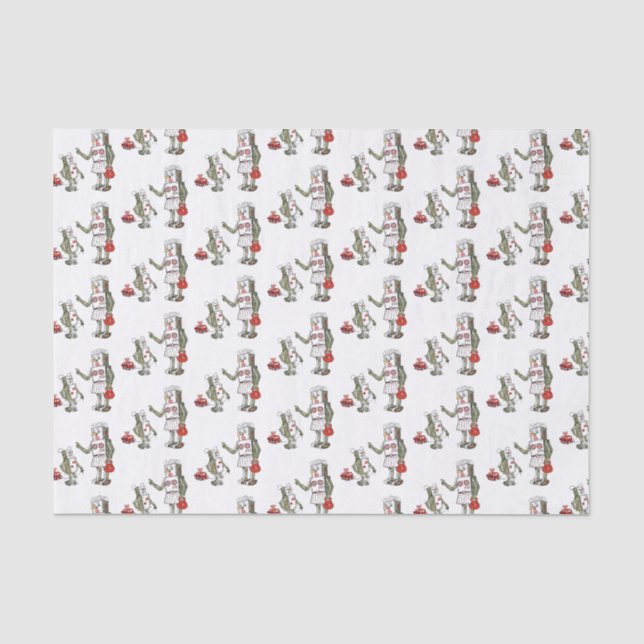 Papel De Seda A mãe é um robô (Frente )