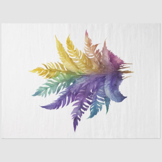 Papel De Seda A Mardi Gras Mask Series Design 20 (Frente )