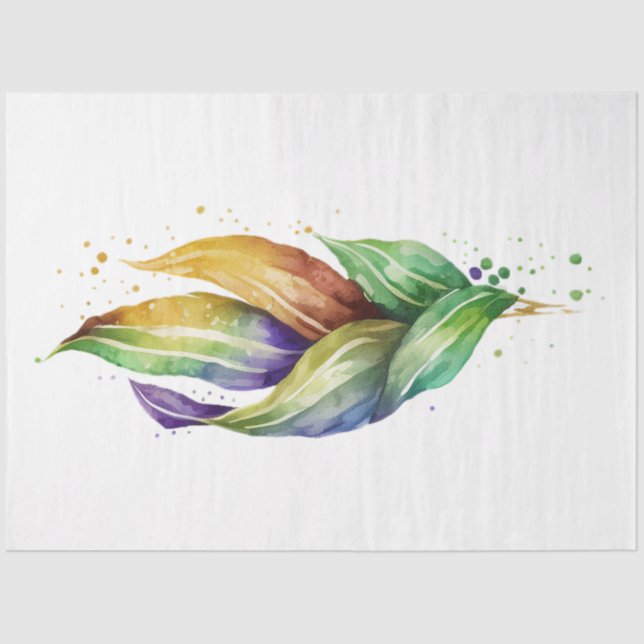 Papel De Seda A Mardi Gras Mask Series Design 26 (Frente )