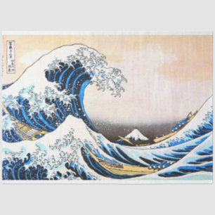 Papel De Seda A onda de Excelentes de Kanagawa, Hokusai