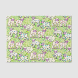 Papel De Seda A páscoa paire o teste padrão em Paisley