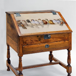 Papel De Seda A Perch of Birds (1880) apresentada por Hector Gia