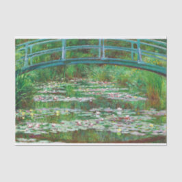 Papel De Seda A ponte japonesa por Claude Monet