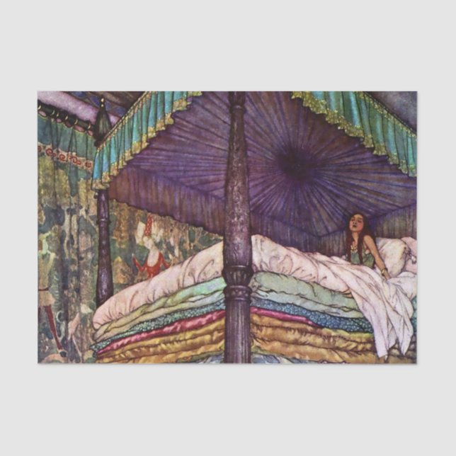 Papel De Seda "A Princesa Real" por Edmund Dulac (Frente )