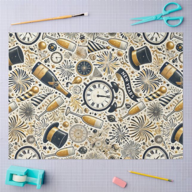 Papel De Seda A Promessa da Meia-Noite (Arte )