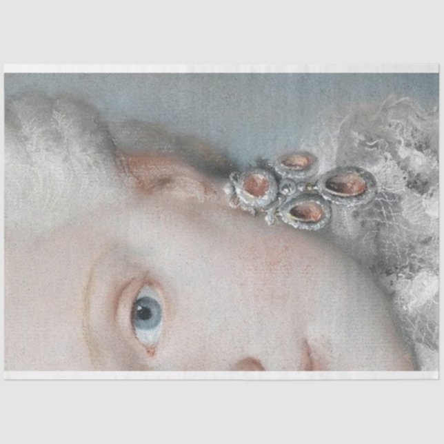 Papel De Seda A Rainha Cinza à Direita (Frente )