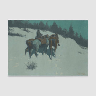 Papel De Seda A Reconnaissance by Frederic Remington
