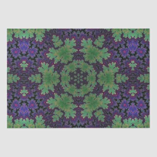 Papel De Seda A Roda Fern Encantada (Frente )